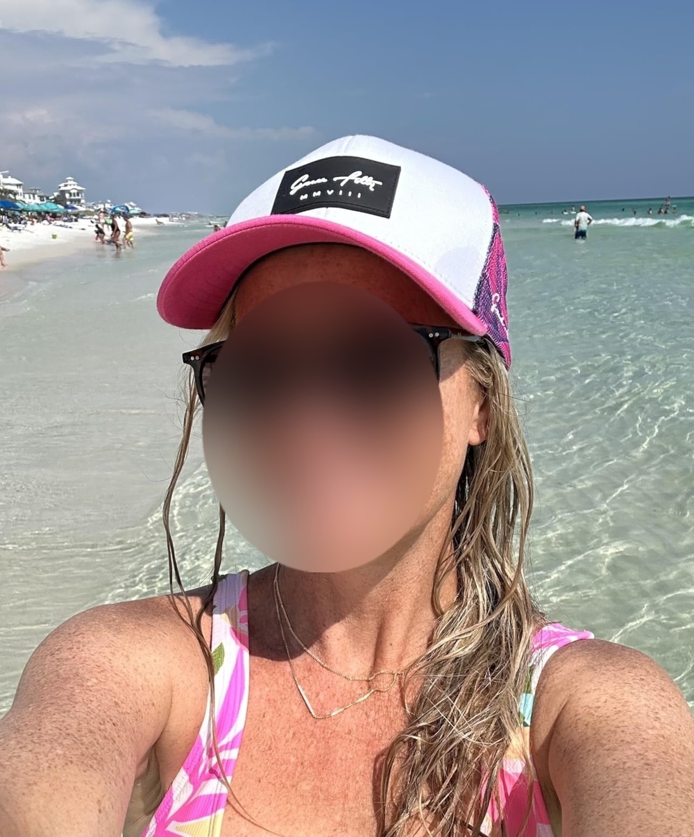 Beach Trucker Hats for Women- Snapback Baseball Cap for | Pink Rose | Size OS - Picture 8 of 9